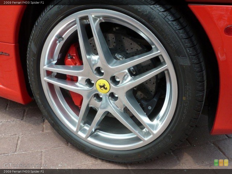 2009 Ferrari F430 Spider F1 Wheel and Tire Photo #68657788