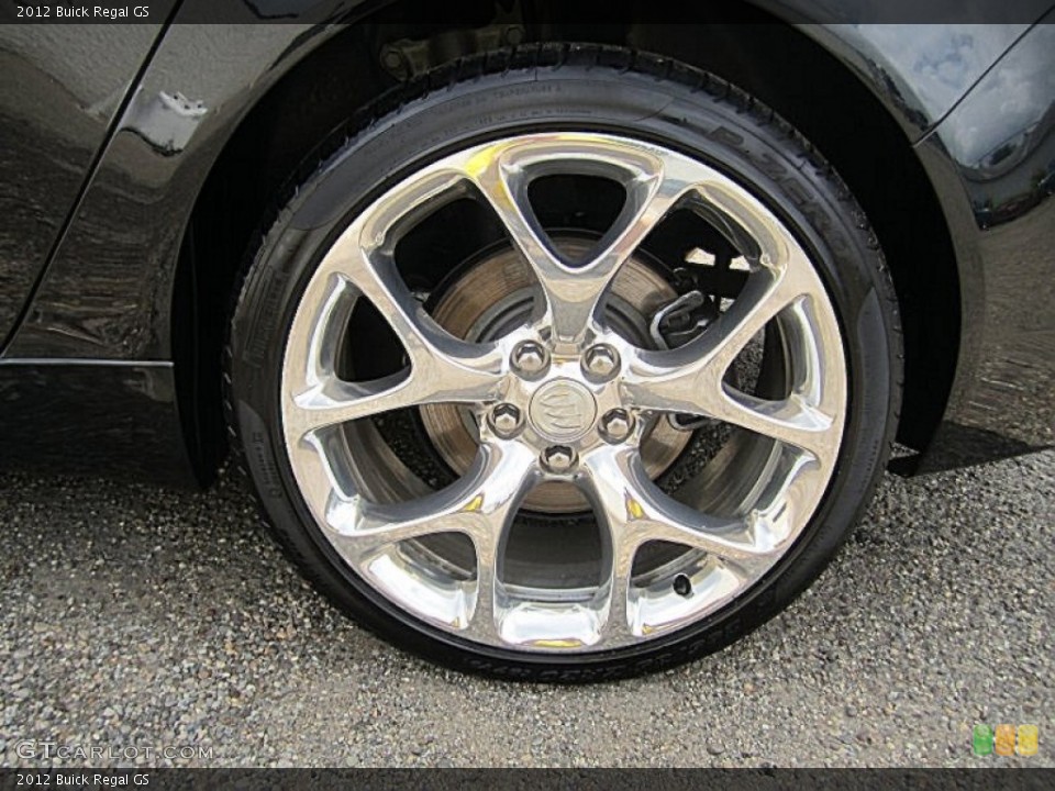 2012 Buick Regal GS Wheel and Tire Photo #68661546