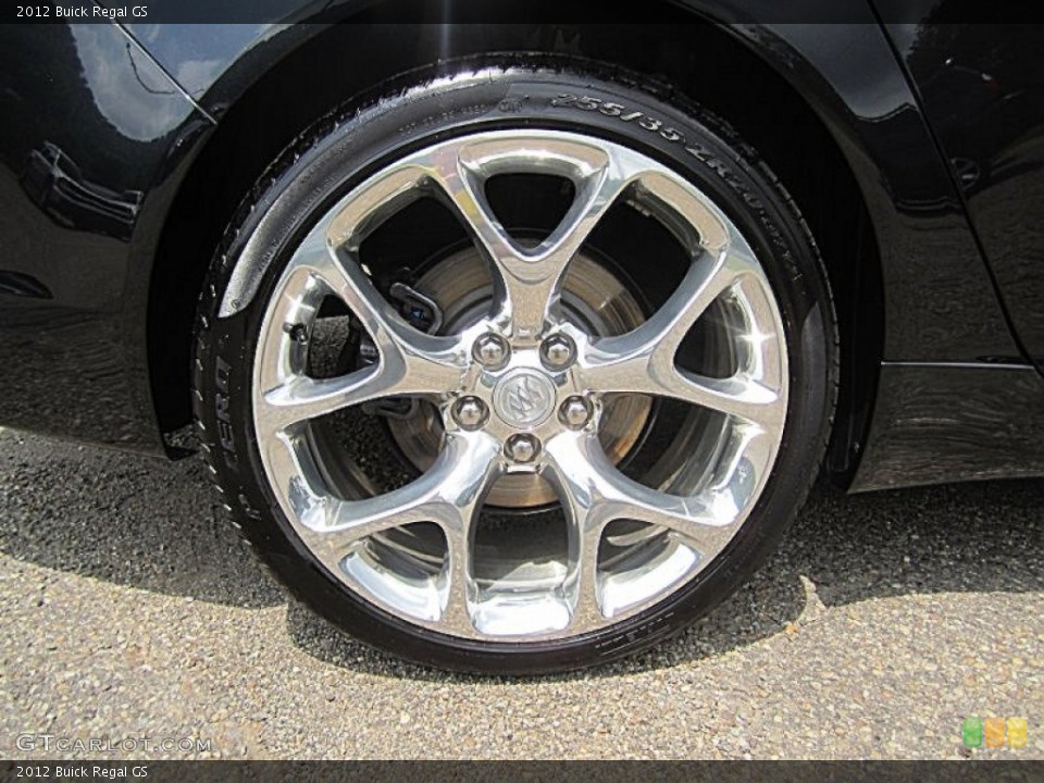 2012 Buick Regal GS Wheel and Tire Photo #68661558