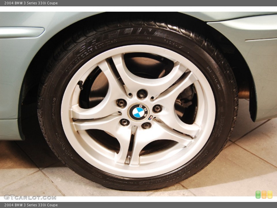 2004 BMW 3 Series 330i Coupe Wheel and Tire Photo #68662449