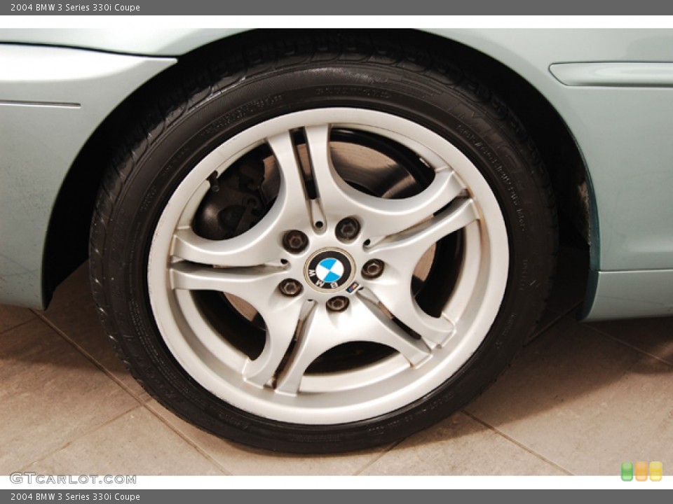 2004 BMW 3 Series 330i Coupe Wheel and Tire Photo #68662458