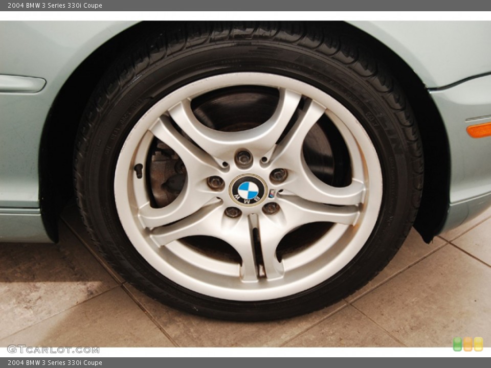 2004 BMW 3 Series 330i Coupe Wheel and Tire Photo #68662467