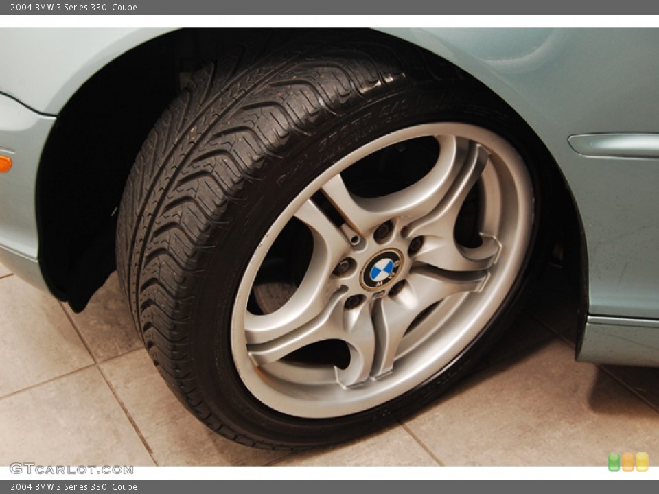 2004 BMW 3 Series 330i Coupe Wheel and Tire Photo #68662479