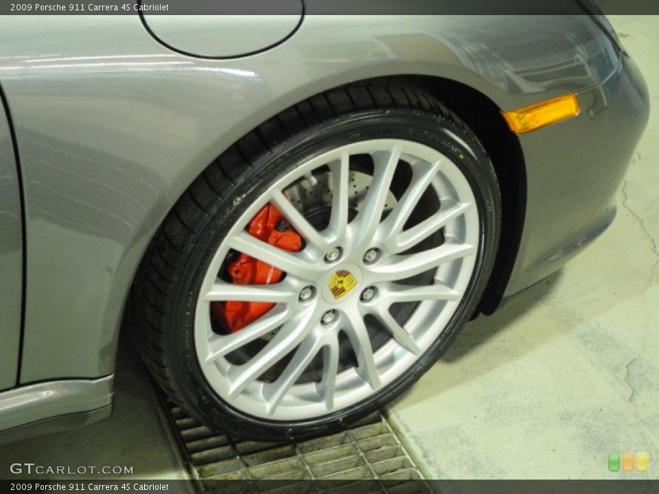 2009 Porsche 911 Carrera 4S Cabriolet Wheel and Tire Photo #68662493