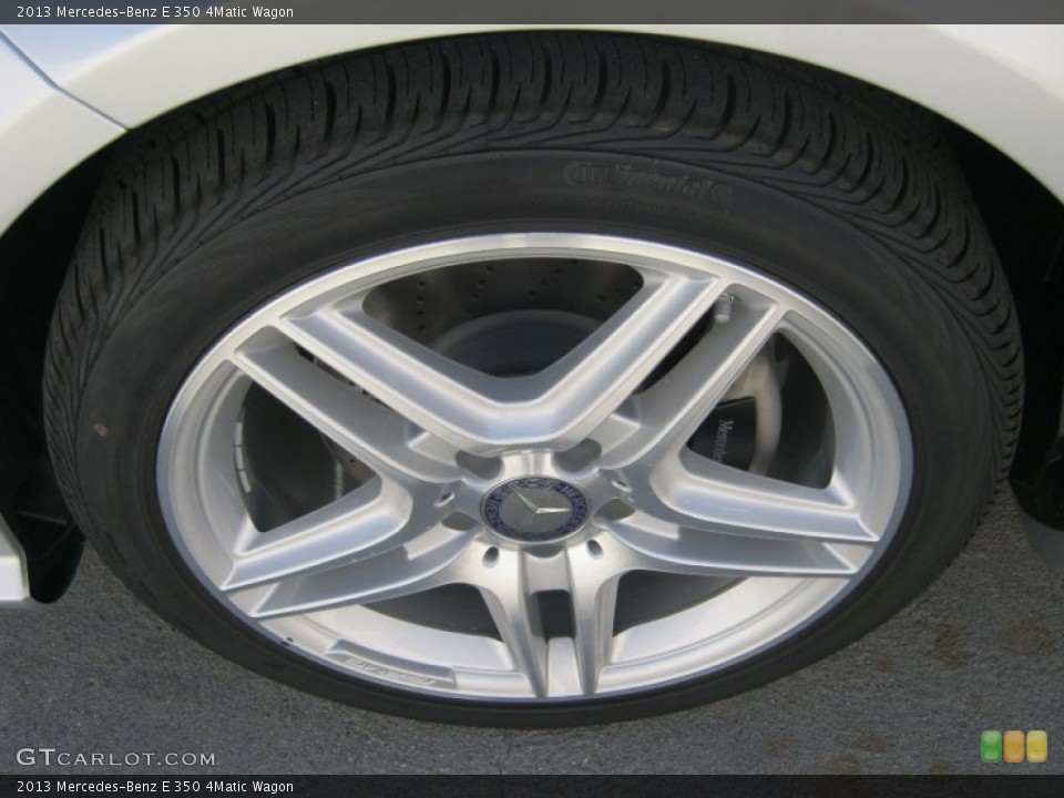 2013 Mercedes-Benz E 350 4Matic Wagon Wheel and Tire Photo #68662926