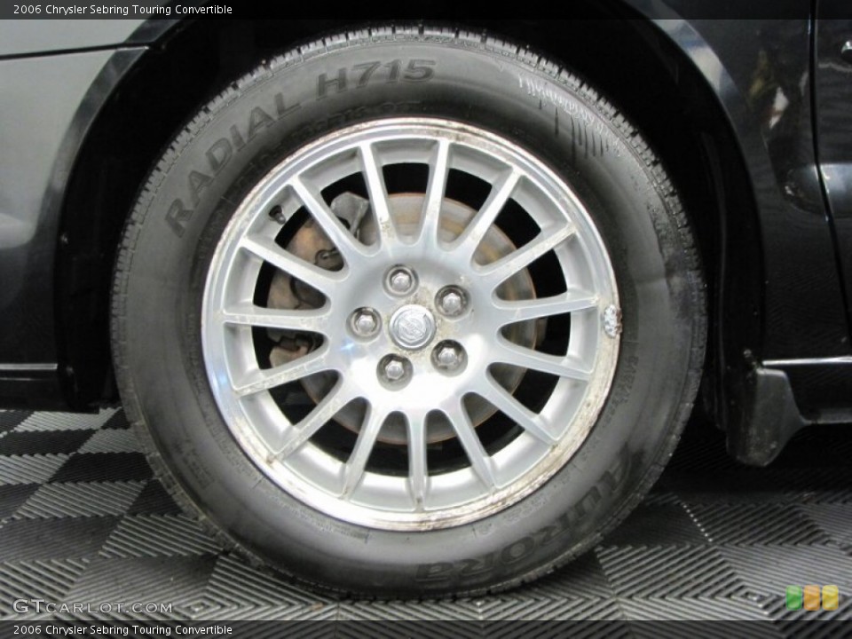 2006 Chrysler Sebring Touring Convertible Wheel and Tire Photo #68672281