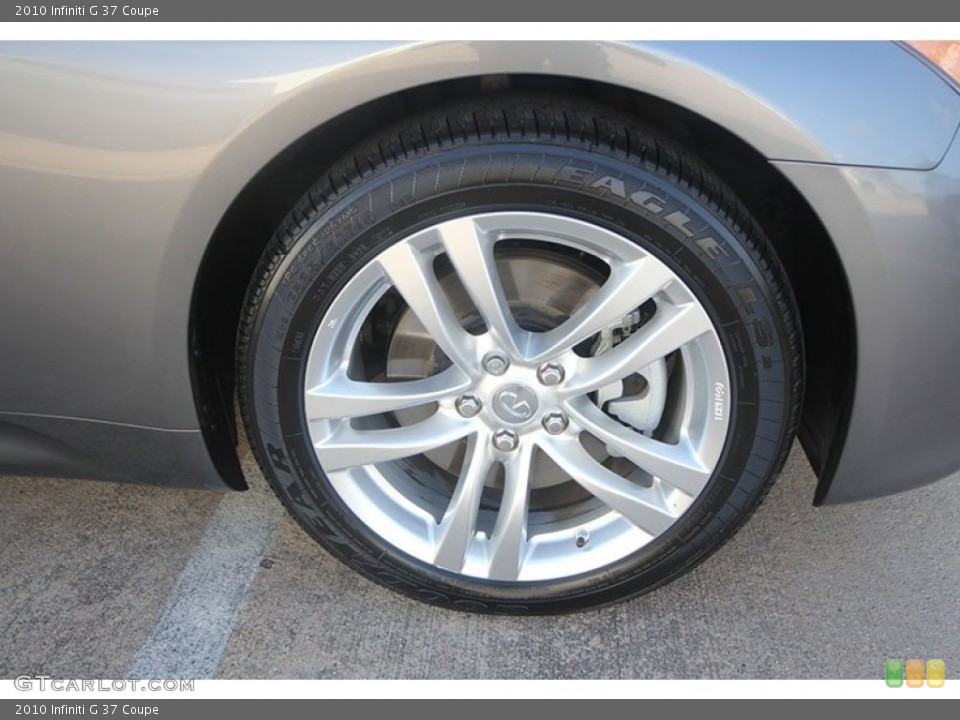 2010 Infiniti G 37 Coupe Wheel and Tire Photo #68673790