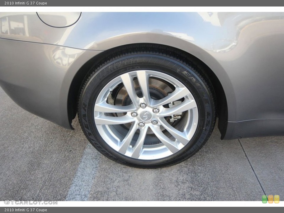 2010 Infiniti G 37 Coupe Wheel and Tire Photo #68673805