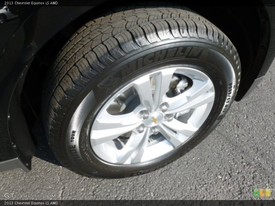 2013 Chevrolet Equinox LS AWD Wheel and Tire Photo #68674279