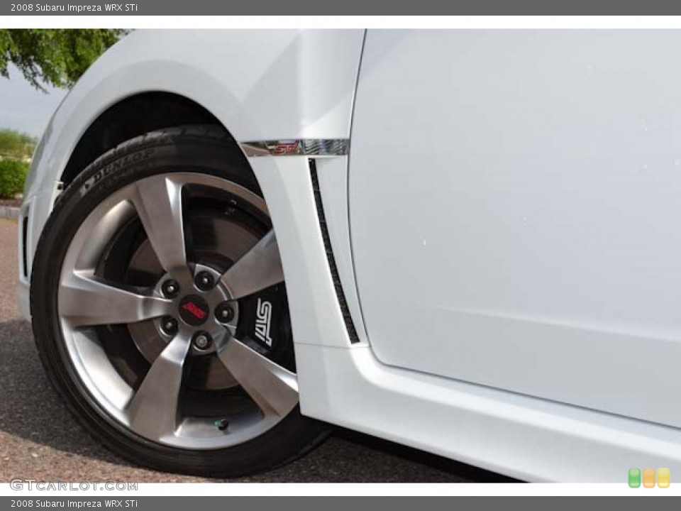 2008 Subaru Impreza WRX STi Wheel and Tire Photo #68684410