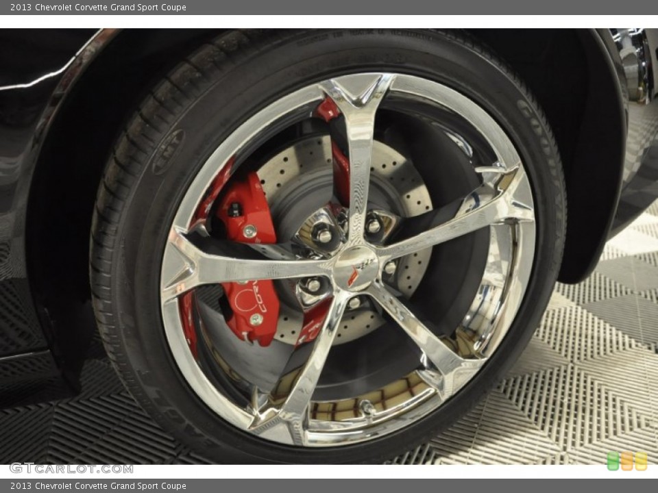 2013 Chevrolet Corvette Grand Sport Coupe Wheel and Tire Photo #68684884