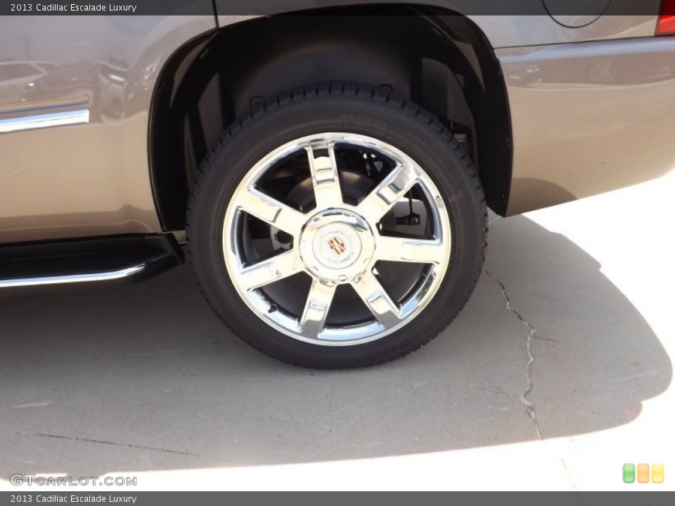 2013 Cadillac Escalade Luxury Wheel and Tire Photo #68687295