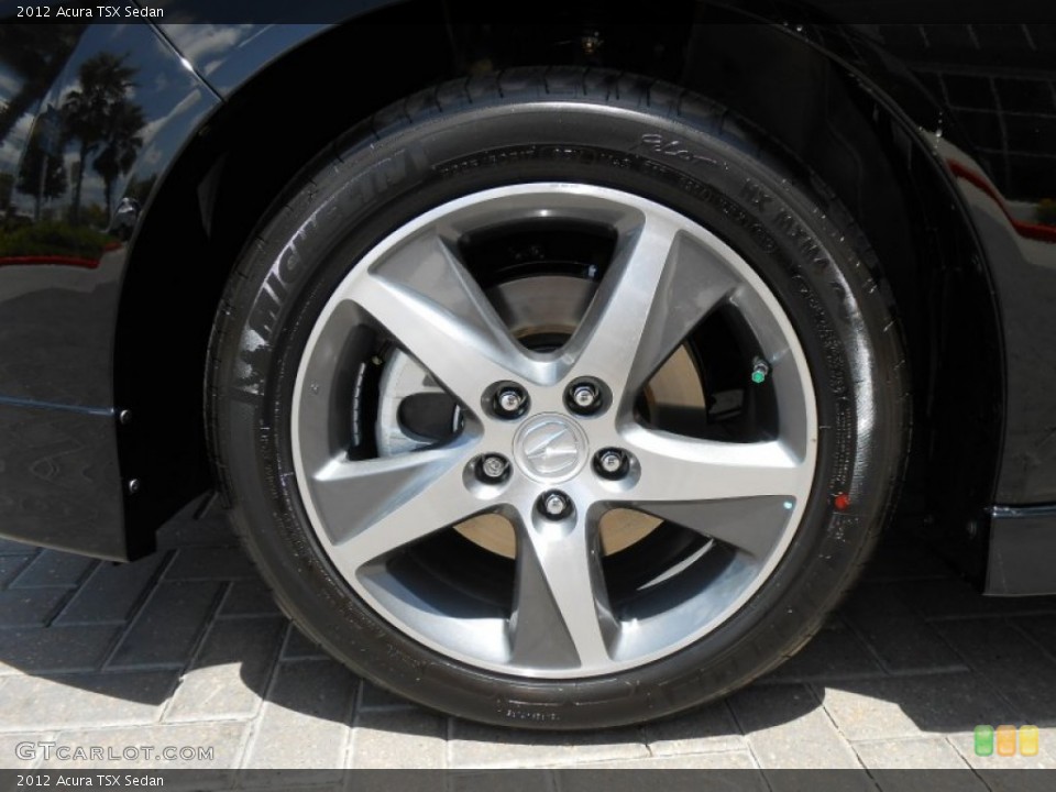 2012 Acura TSX Sedan Wheel and Tire Photo #68690554