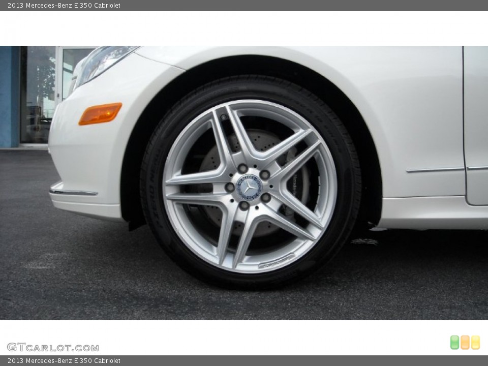 2013 Mercedes-Benz E 350 Cabriolet Wheel and Tire Photo #68691487