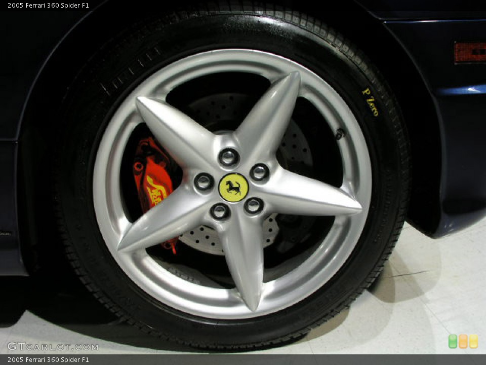 2005 Ferrari 360 Spider F1 Wheel and Tire Photo #68694