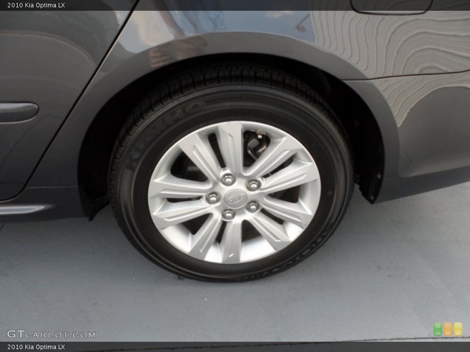 2010 Kia Optima LX Wheel and Tire Photo #68694889