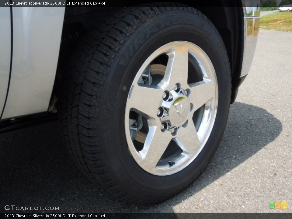 2013 Chevrolet Silverado 2500HD LT Extended Cab 4x4 Wheel and Tire Photo #68700979