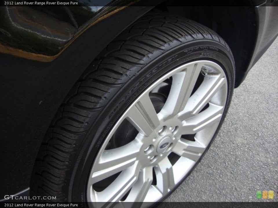 2012 Land Rover Range Rover Evoque Pure Wheel and Tire Photo #68705992