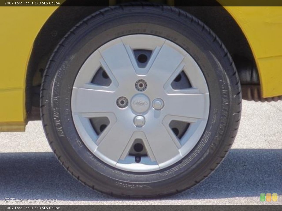 2007 Ford Focus ZX3 SES Coupe Wheel and Tire Photo #68708323