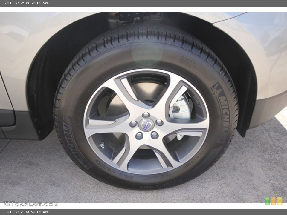 2013 Volvo XC60 T6 AWD Wheel and Tire Photo #68716888