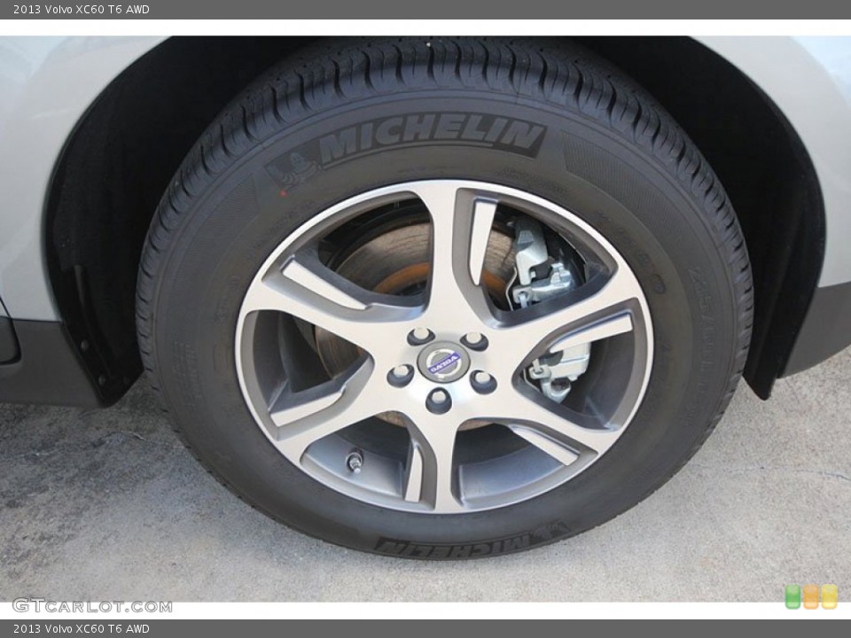 2013 Volvo XC60 T6 AWD Wheel and Tire Photo #68718529