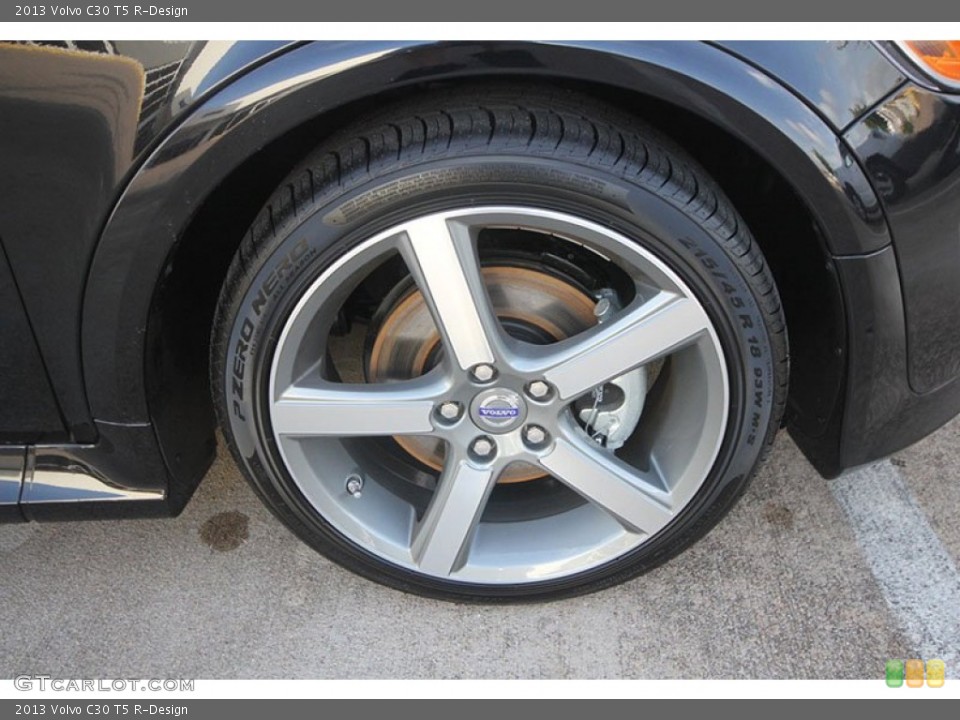 2013 Volvo C30 T5 R-Design Wheel and Tire Photo #68719219