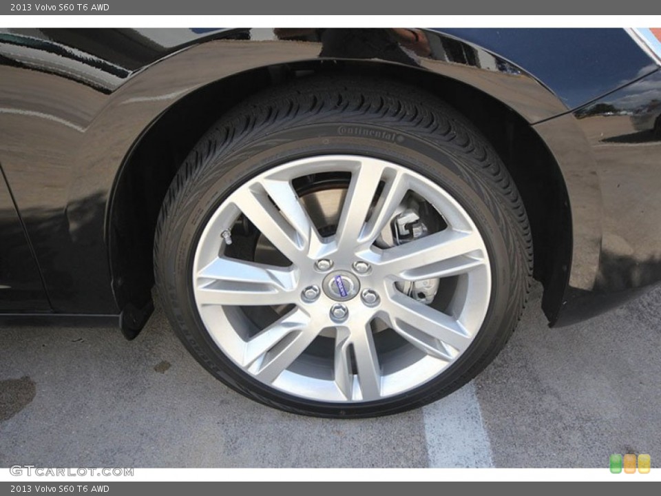2013 Volvo S60 T6 AWD Wheel and Tire Photo #68719705