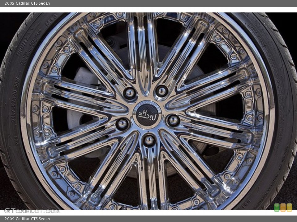 2009 Cadillac CTS Custom Wheel and Tire Photo #68727535