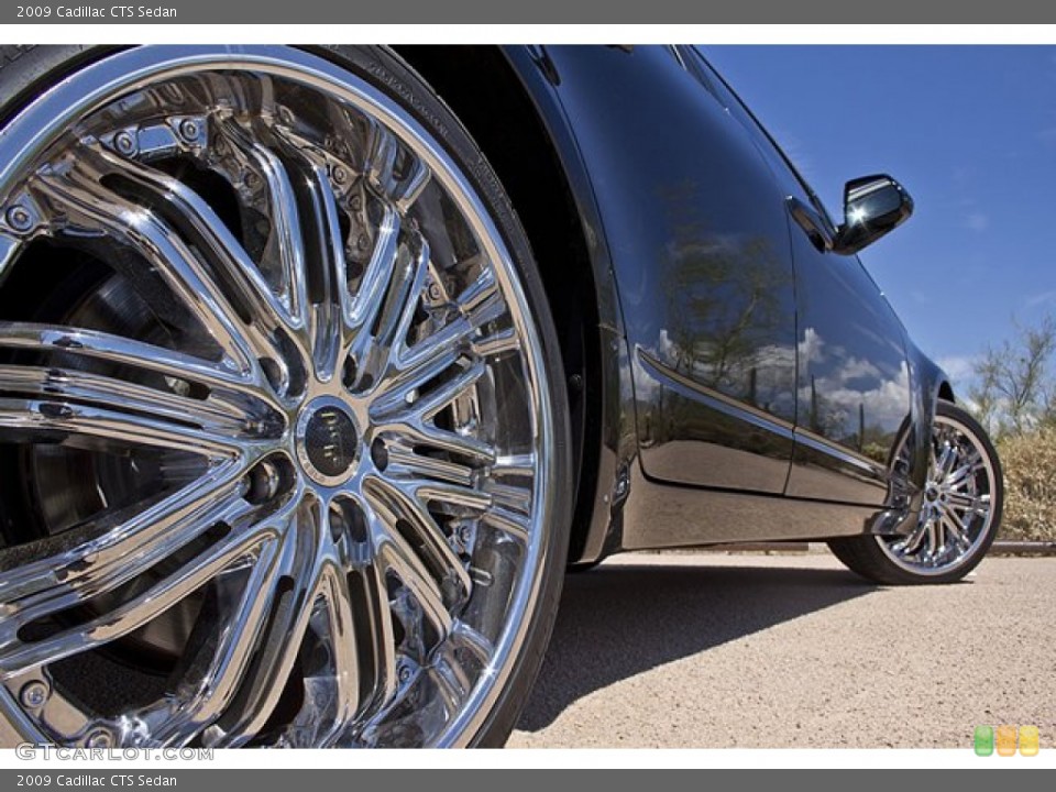 2009 Cadillac CTS Custom Wheel and Tire Photo #68727553