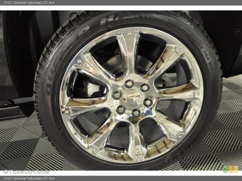 2013 Chevrolet Suburban LTZ 4x4 Wheel and Tire Photo #68727886