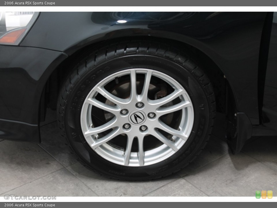 2006 Acura RSX Sports Coupe Wheel and Tire Photo #68733448