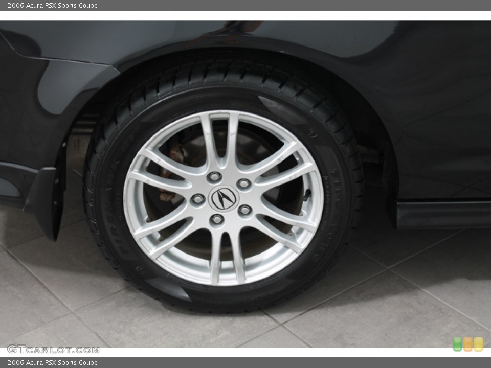 2006 Acura RSX Sports Coupe Wheel and Tire Photo #68733466