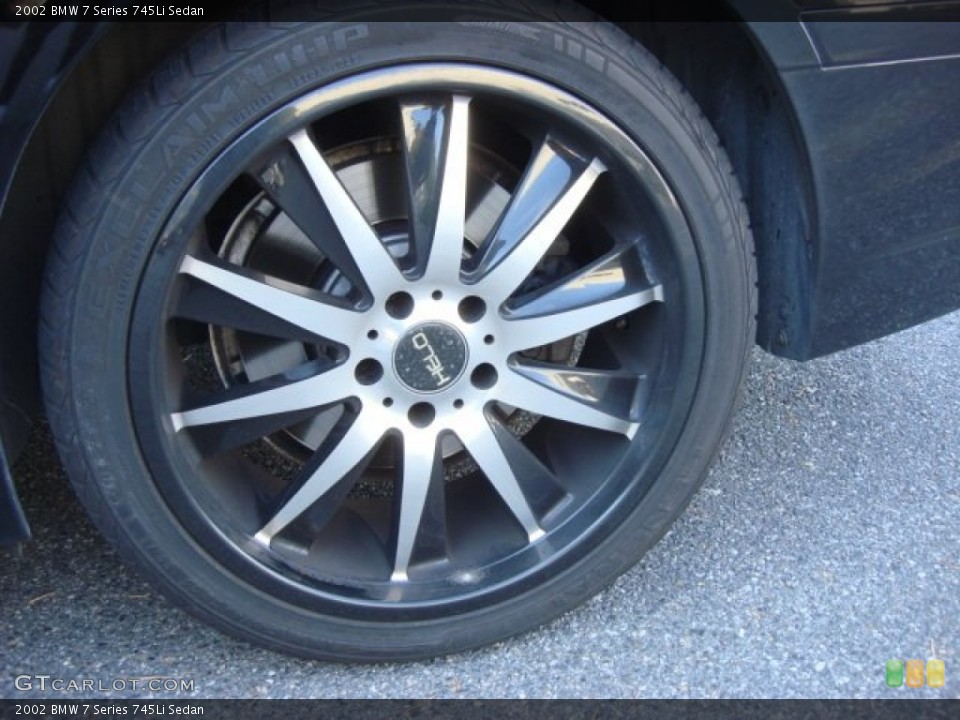 2002 BMW 7 Series Custom Wheel and Tire Photo #68737909
