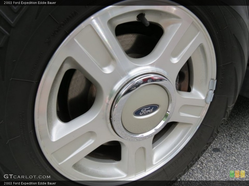 2003 Ford Expedition Eddie Bauer Wheel and Tire Photo #68738488