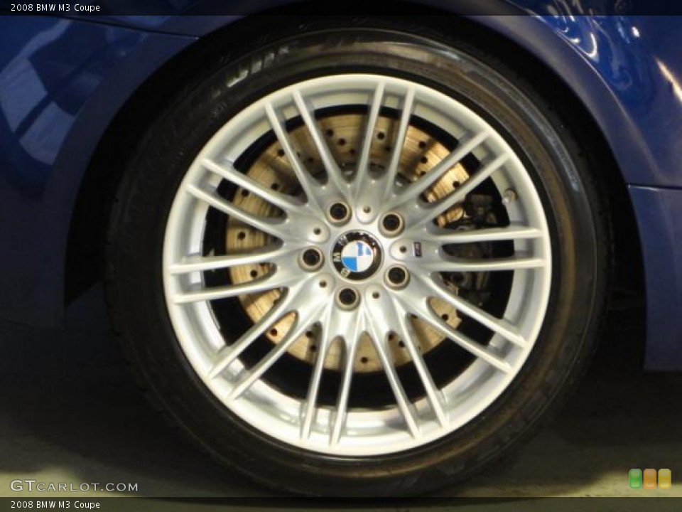 2008 BMW M3 Coupe Wheel and Tire Photo #68744929