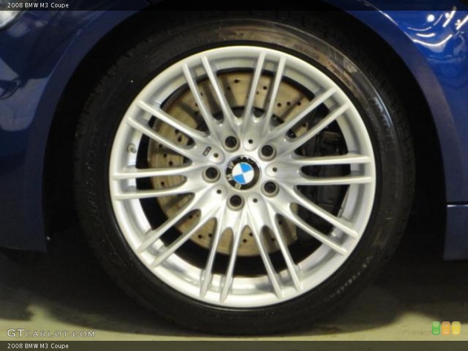 2008 BMW M3 Coupe Wheel and Tire Photo #68744974