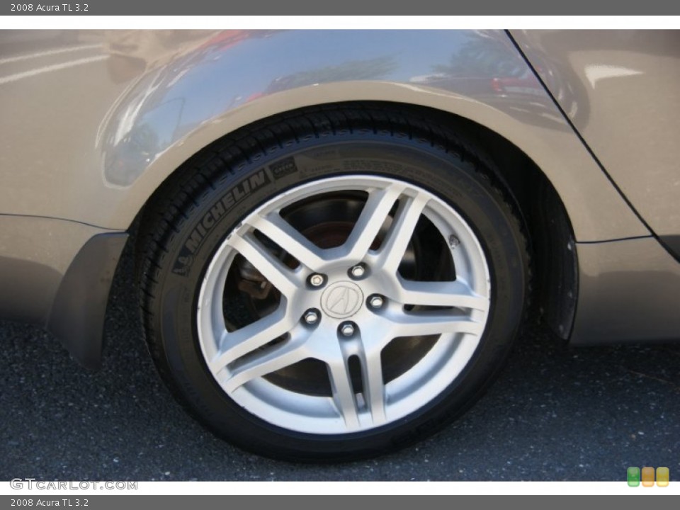 2008 Acura TL 3.2 Wheel and Tire Photo #68746291