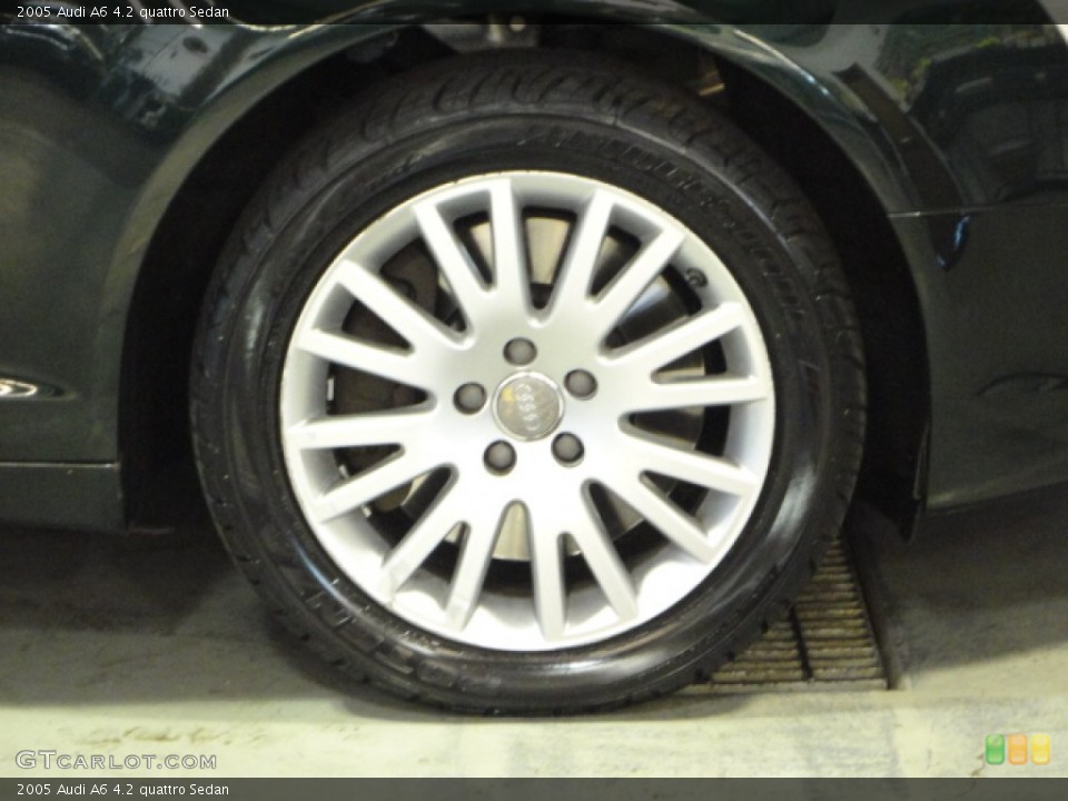 2005 Audi A6 4.2 quattro Sedan Wheel and Tire Photo #68746885