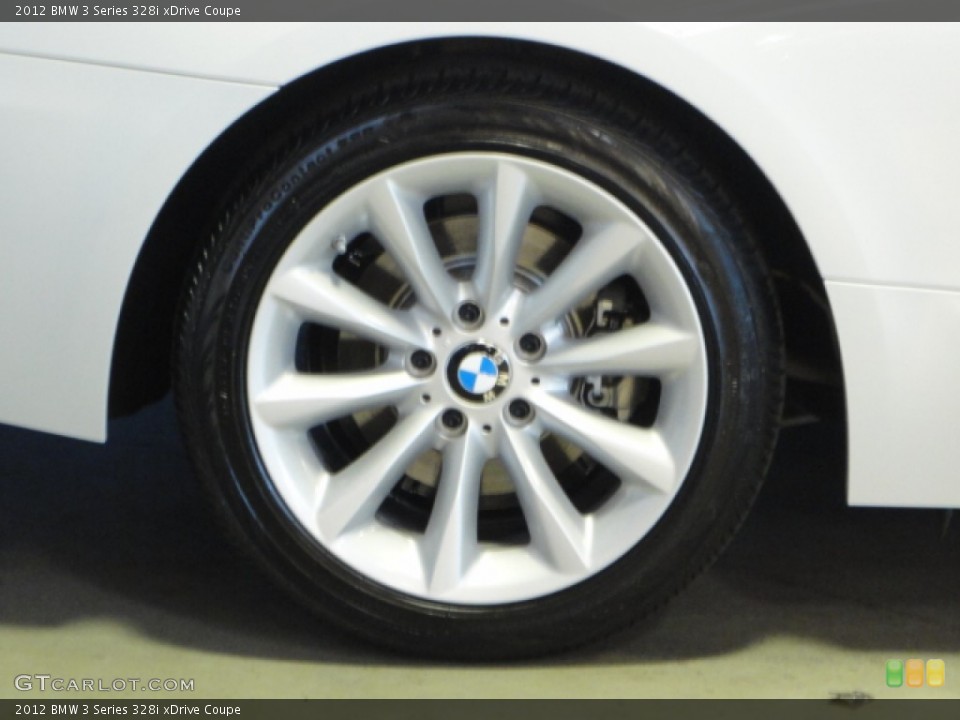 2012 BMW 3 Series 328i xDrive Coupe Wheel and Tire Photo #68747806