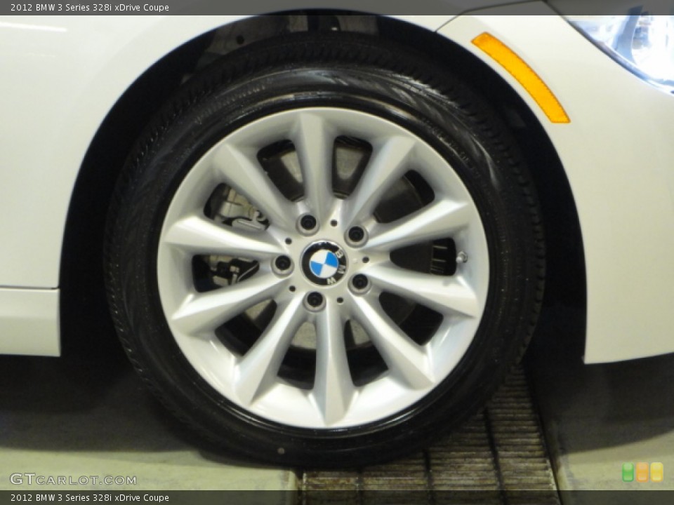 2012 BMW 3 Series 328i xDrive Coupe Wheel and Tire Photo #68747817
