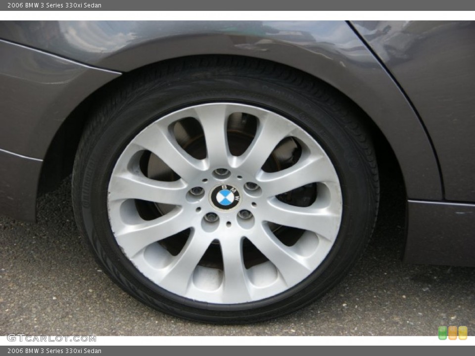 2006 BMW 3 Series 330xi Sedan Wheel and Tire Photo #68747833