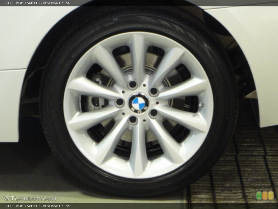 2012 BMW 3 Series 328i xDrive Coupe Wheel and Tire Photo #68747853