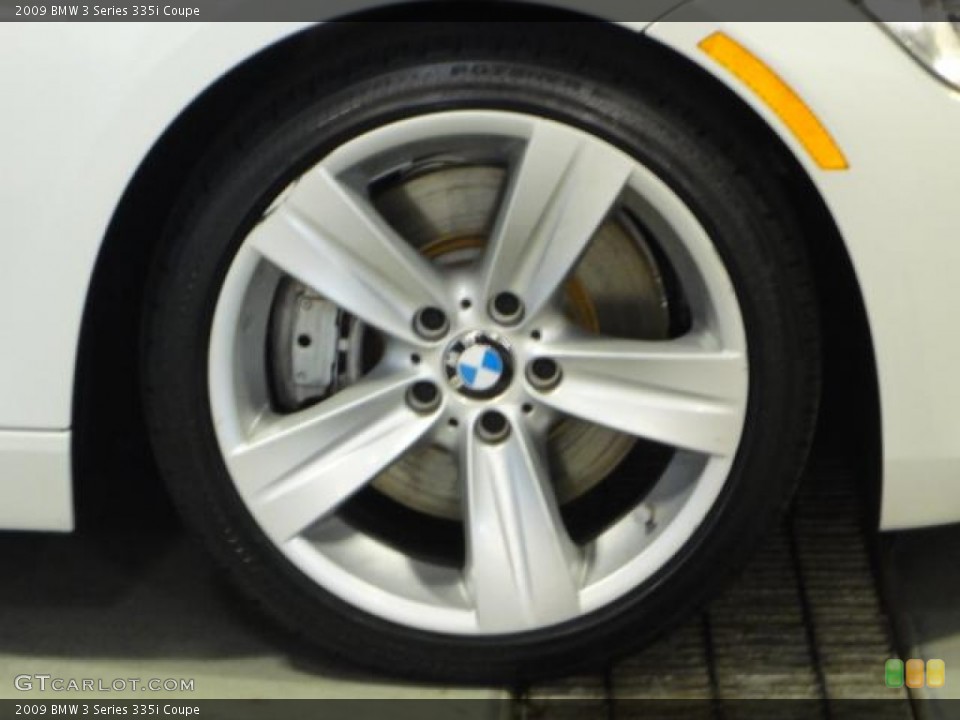 2009 BMW 3 Series 335i Coupe Wheel and Tire Photo #68748100