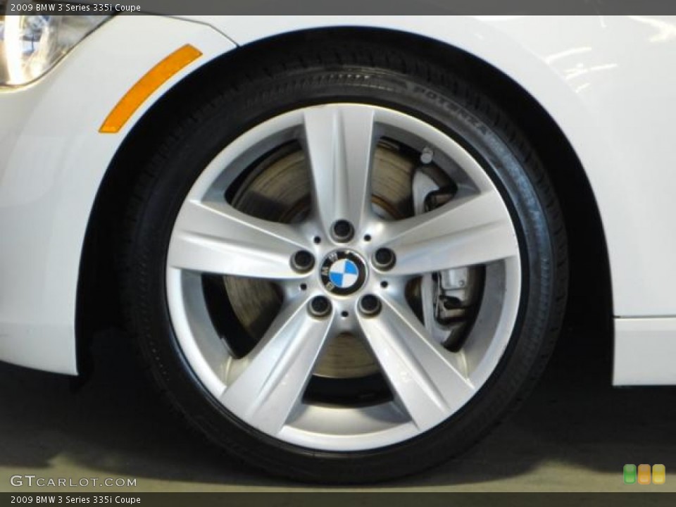 2009 BMW 3 Series 335i Coupe Wheel and Tire Photo #68748163