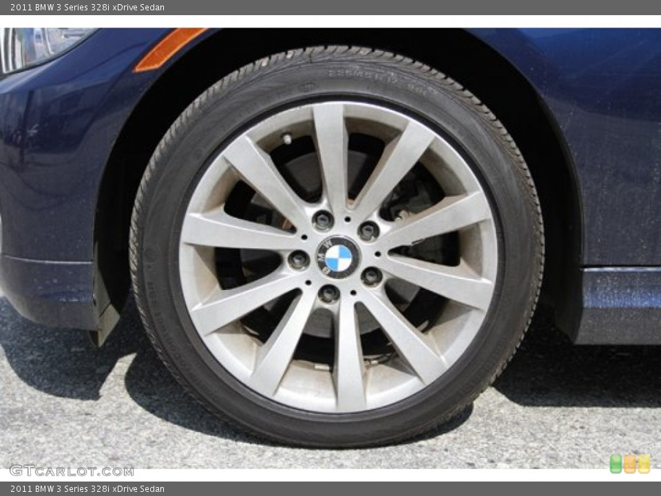 2011 BMW 3 Series 328i xDrive Sedan Wheel and Tire Photo #68749072