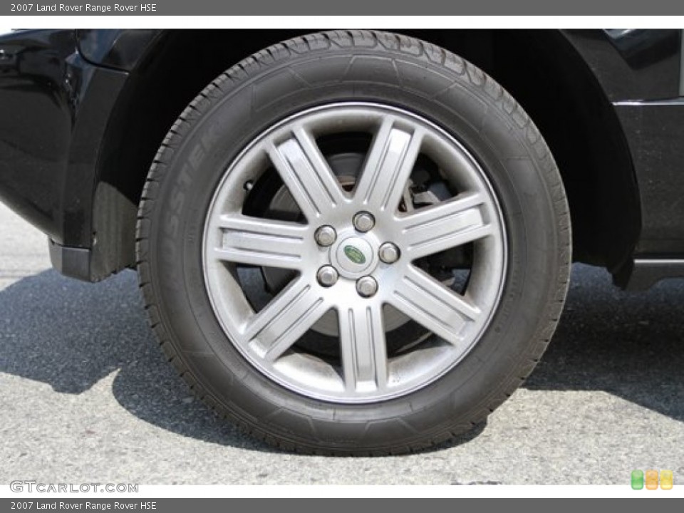2007 Land Rover Range Rover HSE Wheel and Tire Photo #68749807