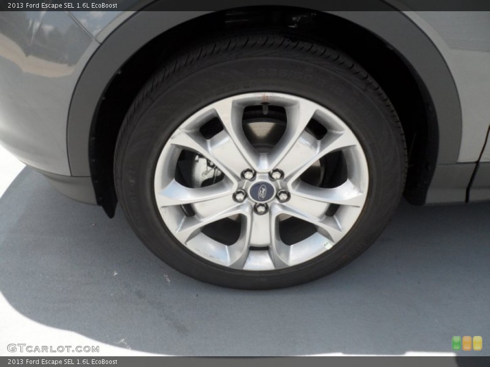 2013 Ford Escape SEL 1.6L EcoBoost Wheel and Tire Photo #68751913