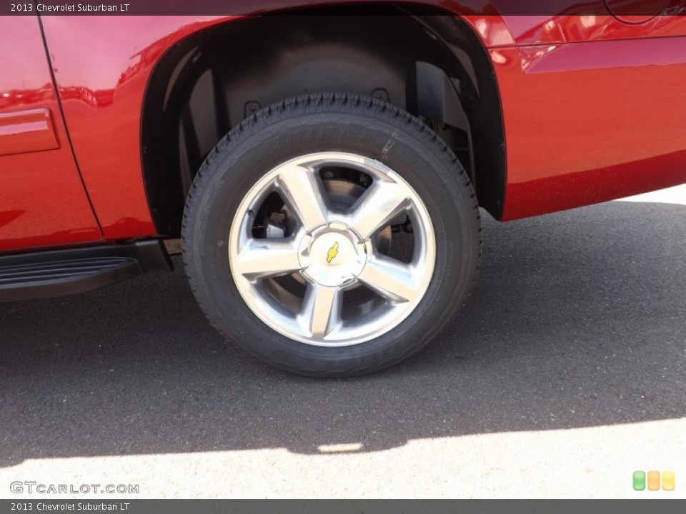 2013 Chevrolet Suburban LT Wheel and Tire Photo #68752594