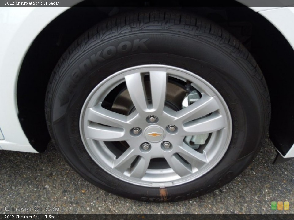 2012 Chevrolet Sonic LT Sedan Wheel and Tire Photo #68754907