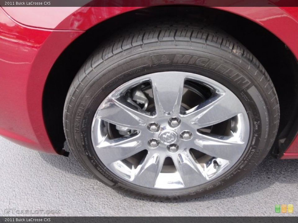 2011 Buick LaCrosse CXS Wheel and Tire Photo #68758792